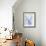 Blue Spirit Deer-Michelle Faber-Framed Giclee Print displayed on a wall