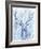 Blue Spirit Deer-Michelle Faber-Framed Giclee Print