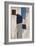 Blue Squared Detail 5-Dennis Dascher-Framed Art Print