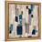 Blue Squared-Dennis Dascher-Framed Stretched Canvas