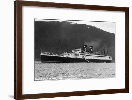 Blue Star Line Cruise Ship SS Arandora Star, Norway, C1927-C1939-null-Framed Giclee Print