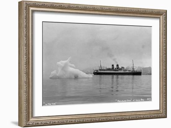 Blue Star Line's Cruise Ship Ss 'Arandora Star, Kongsfjorden, Spitzbegen, Norway, 1929-null-Framed Giclee Print