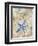 Blue Starfish-LuAnn Roberto-Framed Art Print