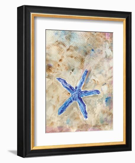 Blue Starfish-LuAnn Roberto-Framed Art Print