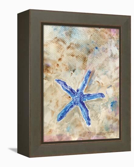 Blue Starfish-LuAnn Roberto-Framed Stretched Canvas