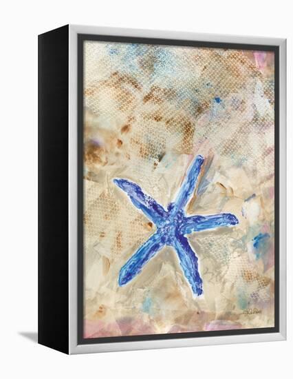 Blue Starfish-LuAnn Roberto-Framed Stretched Canvas