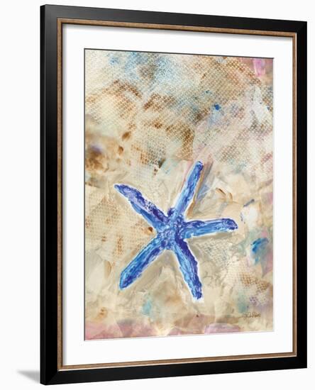 Blue Starfish-LuAnn Roberto-Framed Art Print