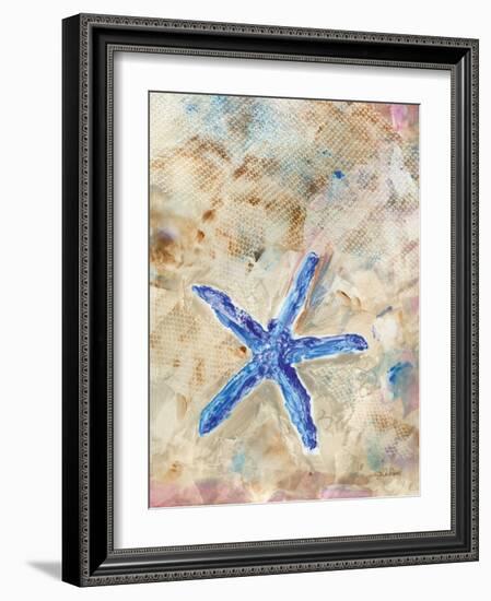 Blue Starfish-LuAnn Roberto-Framed Art Print