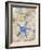 Blue Starfish-LuAnn Roberto-Framed Art Print