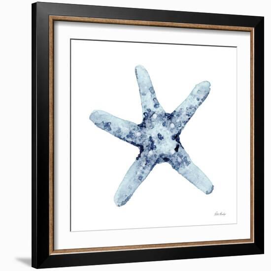 Blue Starfish-Patti Bishop-Framed Art Print
