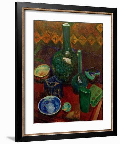 Blue Still Life, 1907/1908-Robert Delaunay-Framed Giclee Print