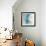 Blue Stone Abstract I-Tim OToole-Framed Art Print displayed on a wall