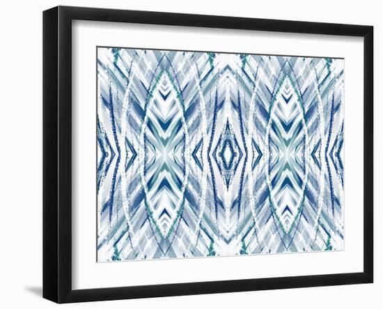 Blue Streaks II-Deanna Tolliver-Framed Giclee Print