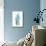 Blue Stripe-Kimberly Allen-Mounted Art Print displayed on a wall