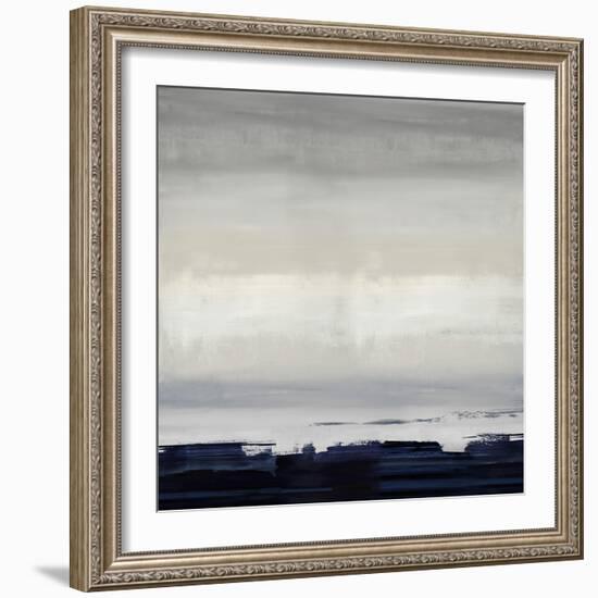 Blue Strokes-Rachel Springer-Framed Art Print