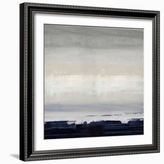 Blue Strokes-Rachel Springer-Framed Art Print