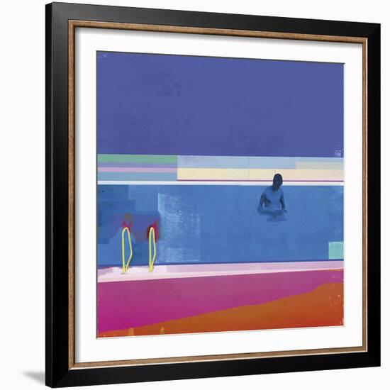 Blue Summer-David McConochie-Framed Art Print