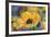 Blue Sunflowers-Richard Wallich-Framed Giclee Print