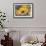 Blue Sunflowers-Richard Wallich-Framed Giclee Print displayed on a wall