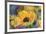 Blue Sunflowers-Richard Wallich-Framed Giclee Print