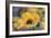 Blue Sunflowers-Richard Wallich-Framed Giclee Print