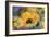 Blue Sunflowers-Richard Wallich-Framed Giclee Print