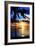 Blue Sunset - In the Style of Oil Painting-Philippe Hugonnard-Framed Giclee Print