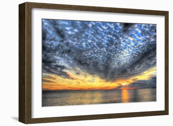 Blue Sunset-Robert Goldwitz-Framed Photographic Print