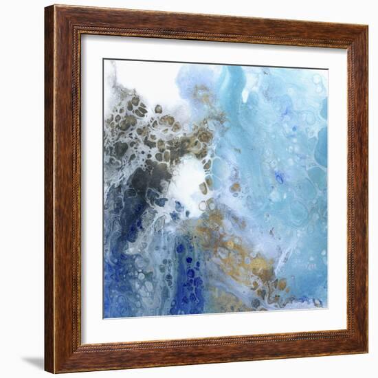Blue Surf I-Wendy Kroeker-Framed Art Print