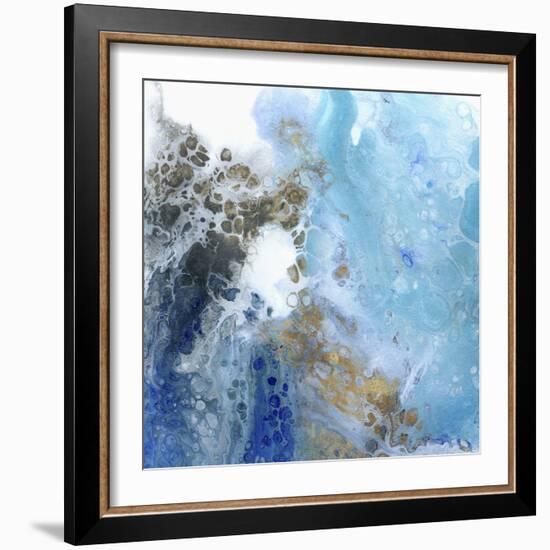 Blue Surf I-Wendy Kroeker-Framed Art Print