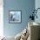 Blue Surf I-Wendy Kroeker-Framed Art Print displayed on a wall