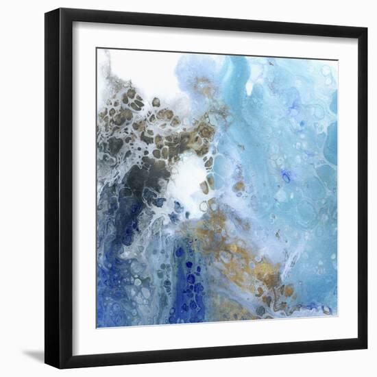 Blue Surf I-Wendy Kroeker-Framed Art Print