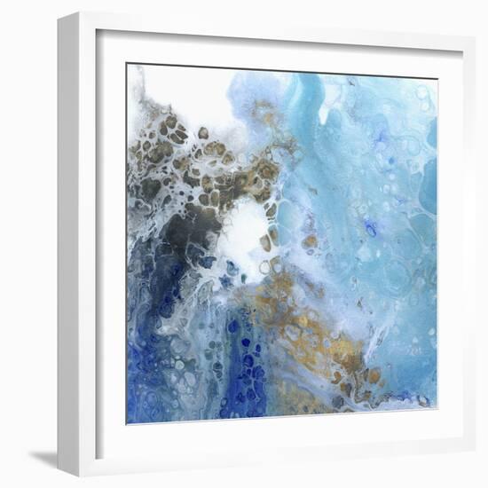 Blue Surf I-Wendy Kroeker-Framed Art Print