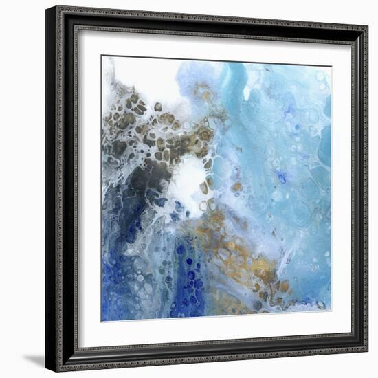 Blue Surf I-Wendy Kroeker-Framed Art Print