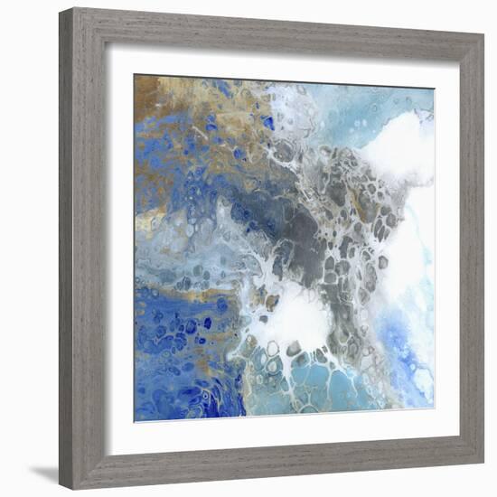 Blue Surf II-Wendy Kroeker-Framed Art Print