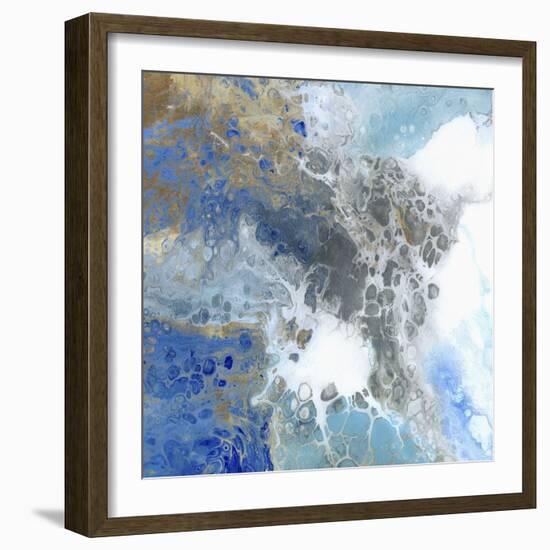 Blue Surf II-Wendy Kroeker-Framed Art Print