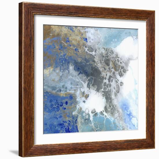 Blue Surf II-Wendy Kroeker-Framed Art Print