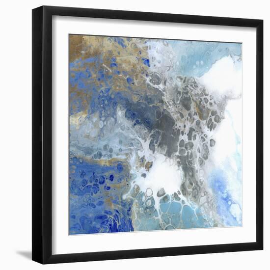 Blue Surf II-Wendy Kroeker-Framed Art Print