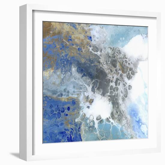 Blue Surf II-Wendy Kroeker-Framed Art Print