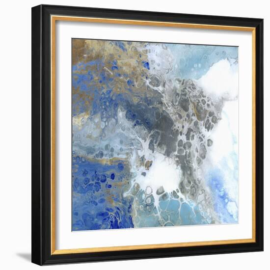 Blue Surf II-Wendy Kroeker-Framed Art Print