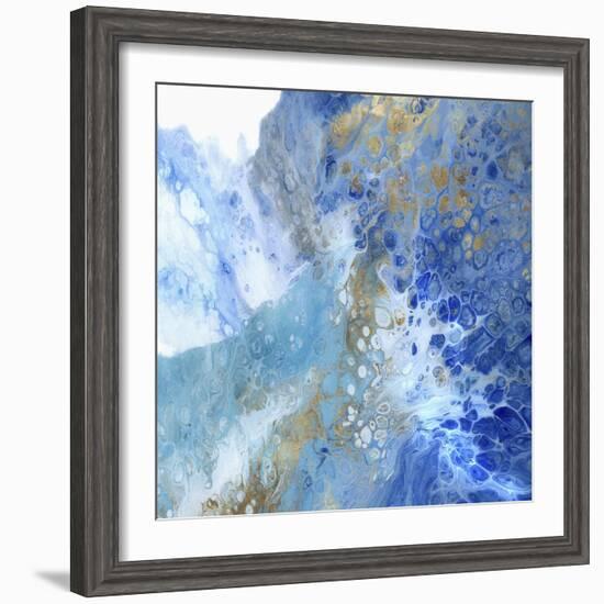 Blue Surf III-Wendy Kroeker-Framed Art Print