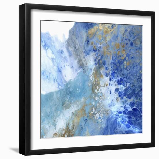 Blue Surf III-Wendy Kroeker-Framed Art Print