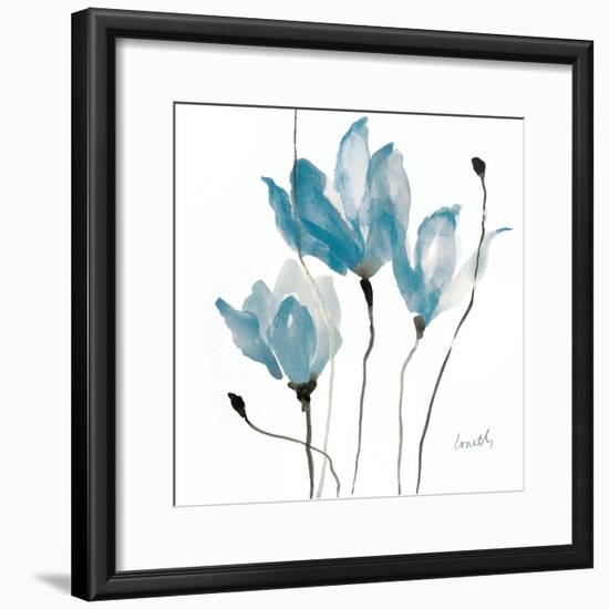 Blue Sway Square-Lanie Loreth-Framed Art Print