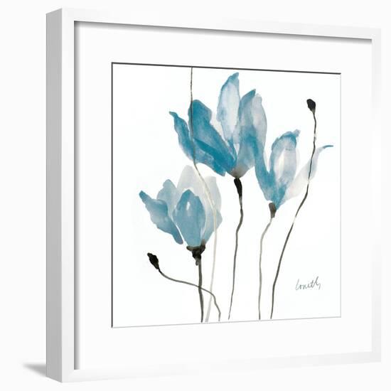 Blue Sway Square-Lanie Loreth-Framed Art Print