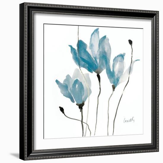 Blue Sway Square-Lanie Loreth-Framed Art Print