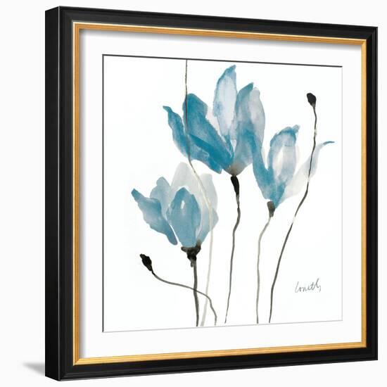 Blue Sway Square-Lanie Loreth-Framed Art Print