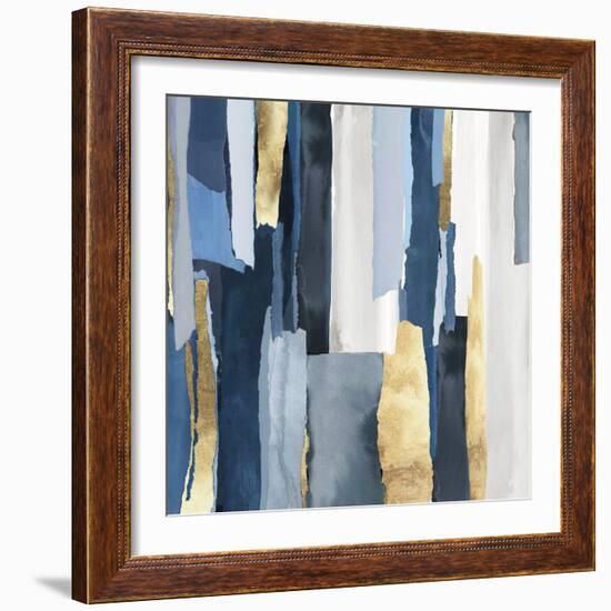 Blue Symphony I-Emma Peal-Framed Art Print