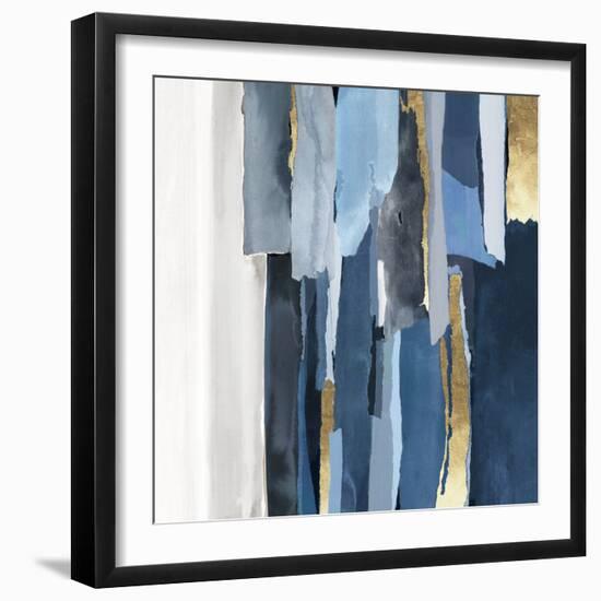 Blue Symphony II-Emma Peal-Framed Art Print