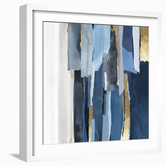 Blue Symphony II-Emma Peal-Framed Art Print