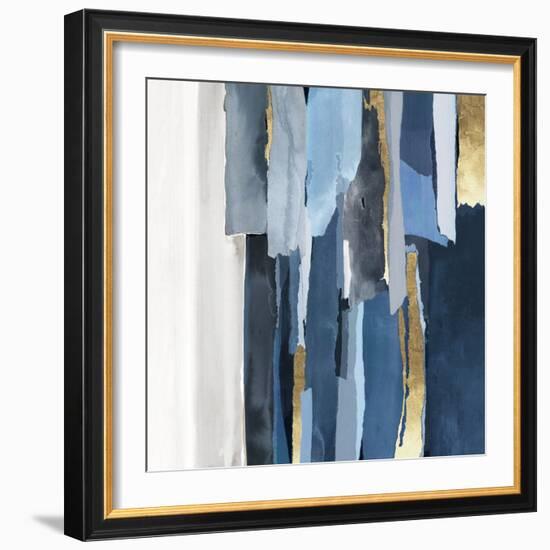 Blue Symphony II-Emma Peal-Framed Art Print